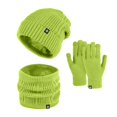 thumbnail image 1 of SUSUSU Winter Warmth Essentials, Touchscreen Gloves Scarf Hat, Men Women Knit Set, 1 of 4