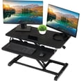 thumbnail image 1 of Golyzmt 37" Wide Height Adjustable Standing Desk Converter, Quick Release, 1 Pack, 1 of 9