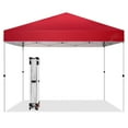 thumbnail image 1 of SUSUZI 10x10ft Easy Pop Up Canopy Tent, Portable Straight Leg Gazebo with UV Protection & Waterproof Cover, 3 Height Adjustments – Ideal for Outdoor Events, Camping, and Beach, 1 of 8