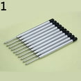 thumbnail image 1 of SUSUchens 10Pcs 0.5mm Roller Ballpoint Pen Fluent Black Ink Refill Student Stationery (Black), 1 of 11