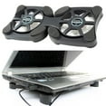 thumbnail image 1 of SUSUchens 14inch Foldable Portable USB 2 Fan Laptop Notebook Radiator Heatsink Cooling Pad, 1 of 6