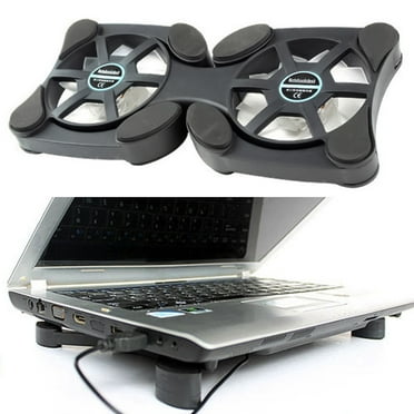 SUSUchens 14inch Foldable Portable USB 2 Fan Laptop Notebook Radiator Heatsink Cooling Pad