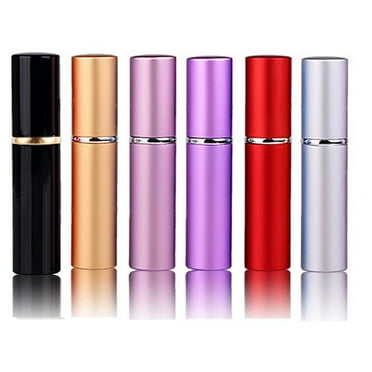 SUSUchens 5 ml Travel Portable Mini Refillable Perfume Atomizer Empty Glass Spray Bottle