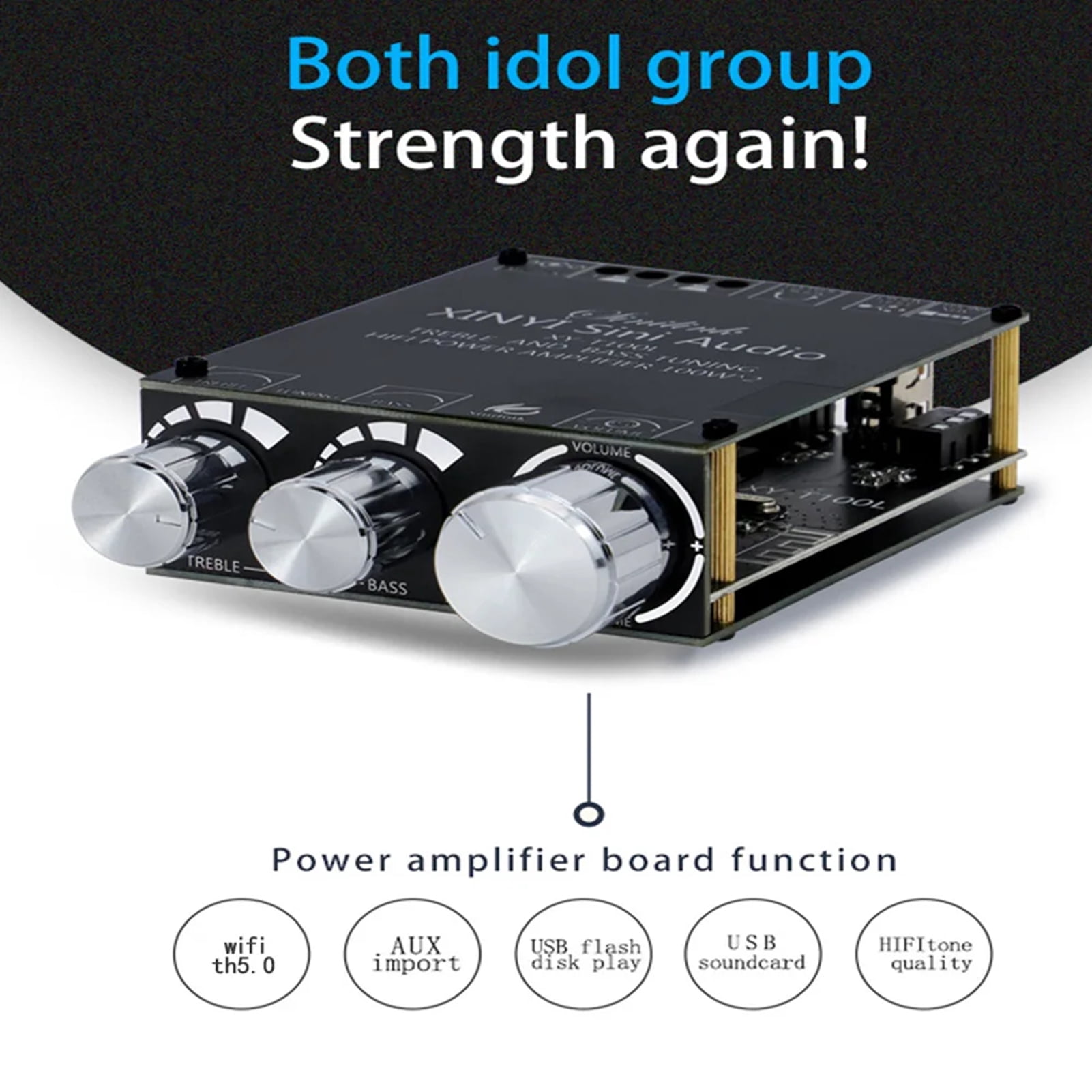 SUSUchens Bluetooth-compatible 5.0 TPA3116D2 Module Power Amplifier ...