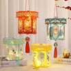 SUSUchens Jade Rabbit Lantern DIY Kit Vintage Style Children Handmade ...