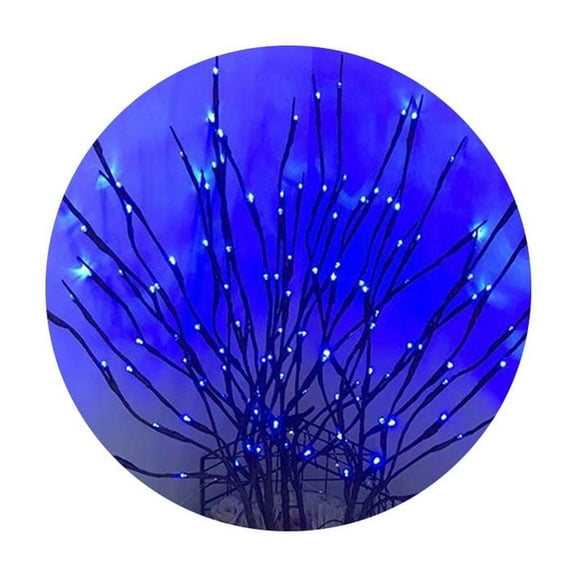 SUSUchens Christmas 20LEDs Willow Branch Lamp Strings Light Wedding Party Tree Decoration Blue