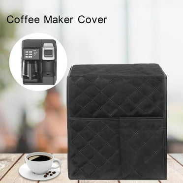 SUSUchens Coffee Maker Cover Super Soft Waterproof Cotton Espresso Appliance Cover Coffee Maker Protector Kitchen Supplies