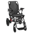 thumbnail image 1 of SUSUchens Folding Electric Wheelchair for Adults, Lightweight Intelligent Power Wheelchair, 12 Miles Portable Motorized Wheelchair with Swing-Back, Desk-Length Arm & Elevating Footrests _Black, 1 of 13