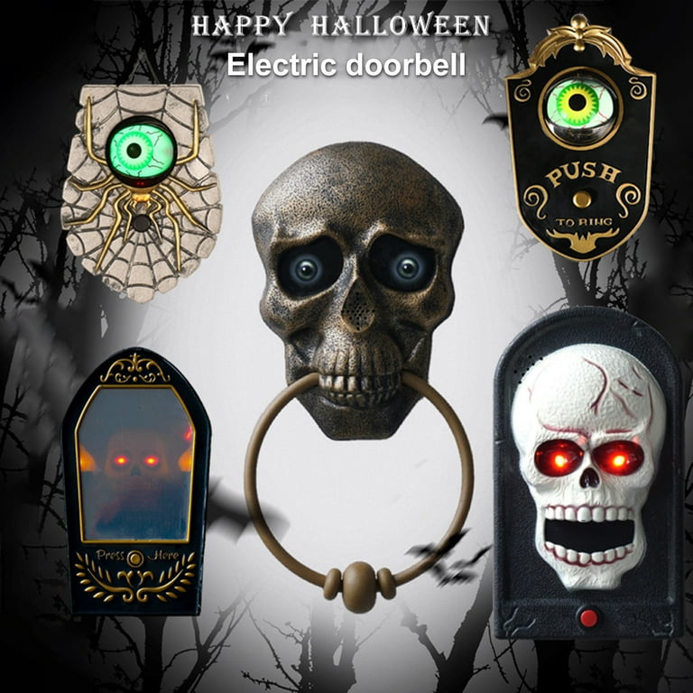 Animated Eyeball Ringing Doorbell Scary Haunted House Prop Halloween Party Decor Animated Eyeball Ringing Doorbell Scary Haunted House Prop Halloween Party Decor