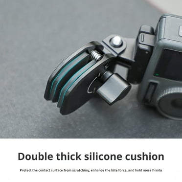 SUSUchens Motorcycle Action Camera Mount Storage Holder Simple Installation Universal High-strength Action Camera Stand for GoPro GO3S/for Pocket Black