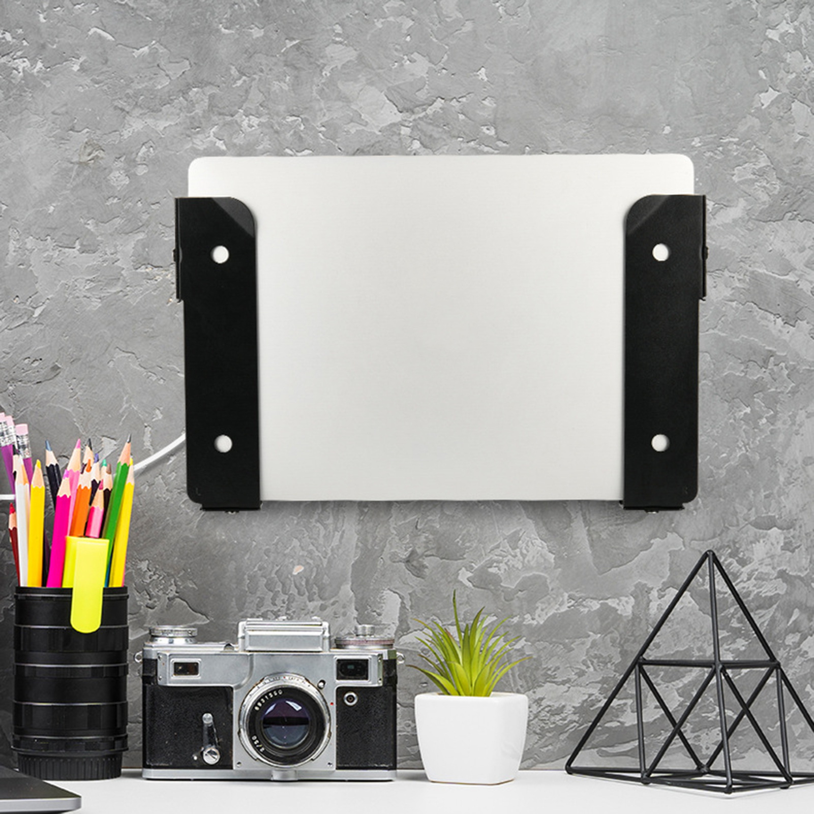 Wall Mount Note Rack SUSUchens Wall Laptop Mount Holder Adjustable Design Sturdy Metal ...