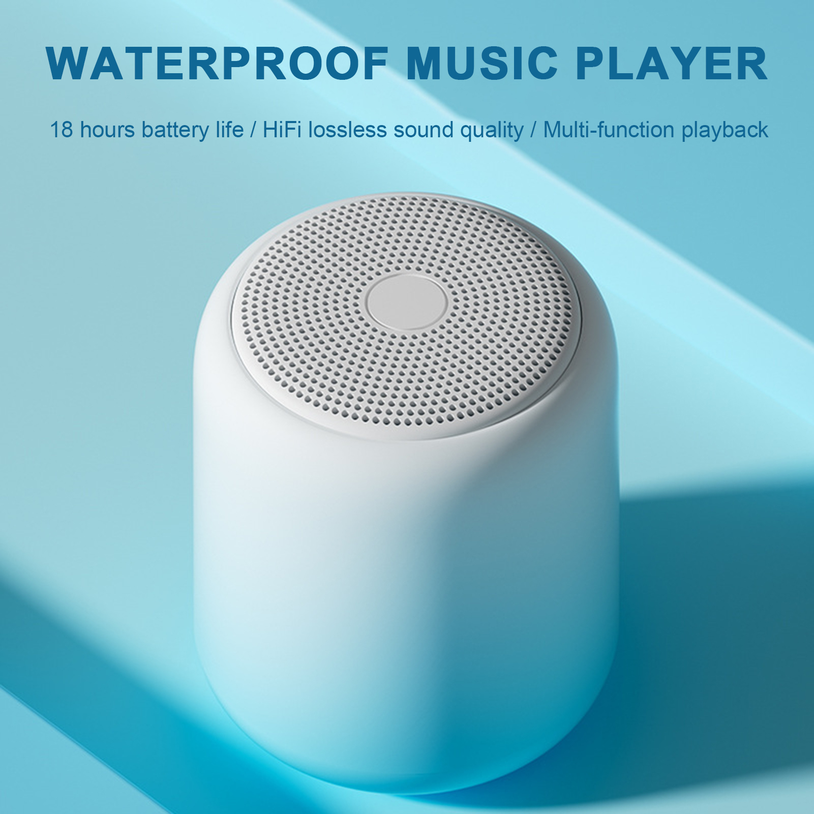 SUSUchens Wireless Speaker IPX7 Waterproof Subwoofer HiFi Sound Stable ...