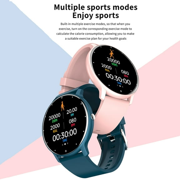 SUSUchens ZL02D Dafit Digital Watch Smart Reminder Health Monitoring Music Playback / Photo Control Digital Wristwatch Digital Stuff Black