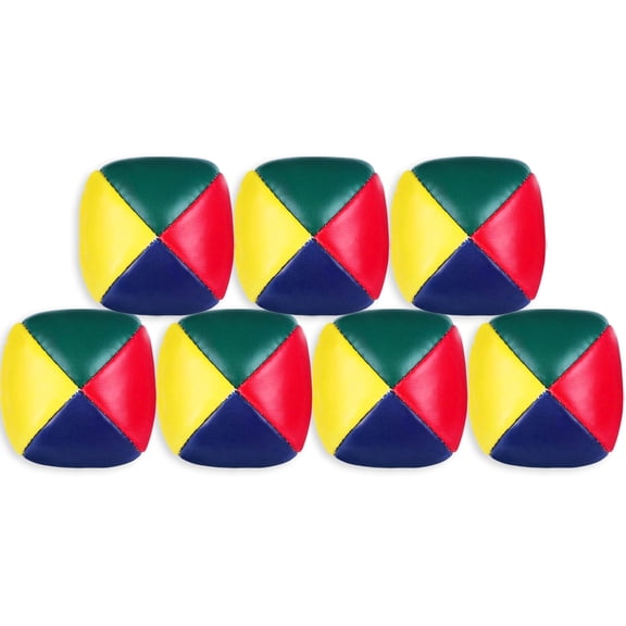 SUSWIM 7-Pack Juggling Balls Learning Toys for Beginners and Professionals, High-Quality Mini Durable Juggling Ball Set, Learn to Toss and Catch Balls