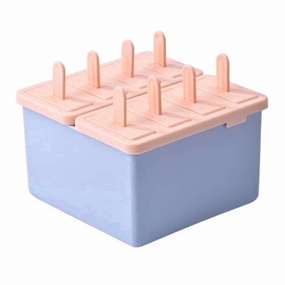 SUSWIM 8pcs Easy Release Ice Pop Molds, DIY Popsicle Maker with Quick Freezing Technology for Homemade Ice Bars, Vertical 8 Ice Cream Mold, Homemade Ice Cream Popsicle Model