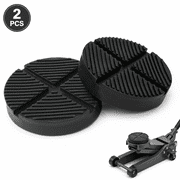 WLGJL Floor Jack Rubber Pad Universal Jack Pad Adapter Pinch Weld Side Frame Rail Protector 2-Pack
