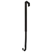 SUSWIM Adjustable Wreath Hanger, 20 Lbs Capacity, Black, 14.9 to 25 Inches（Black）