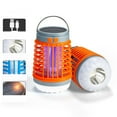 thumbnail image 1 of SUTENG Bug Zapper, Bug Zapper Outdoor Lamp Electric shock Mosquito Zapper, Bug Zapper Outdoor Solar and USB Charging Orange, 1 of 7