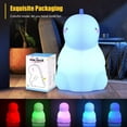 thumbnail image 1 of SUTENG Dinosaur Night Light - Cute Baby Night Light, Silicone Baby Night Light with Touch Sensor,Night lamp Rechargeable LED Bedside Nursery Lamp Tiktok Dinosaur lamp for Boys & Girls (USB Powered), 1 of 7