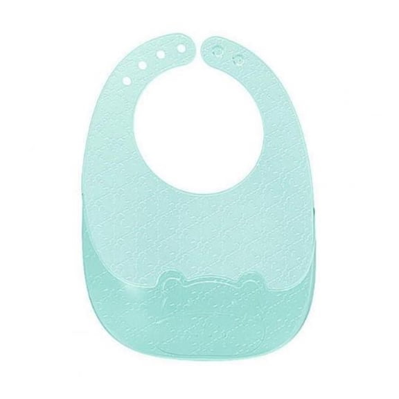 SUTENG Eco-friendly Baby Eating Bib Thin Baby Saliva Towel Waterproof Keep Clean Cartoon Printing Oil-proof Kids Eating Bib