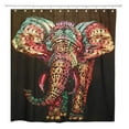 thumbnail image 1 of SUTTOM Africa Elephant Bohemian Shower Curtain 66x72 inch, 1 of 1