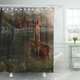 thumbnail image 1 of SUTTOM Artsprojekt by Finnans Path W Kerr Scotland Scottish Highlander Shower Curtain 60x72 inch, 1 of 1