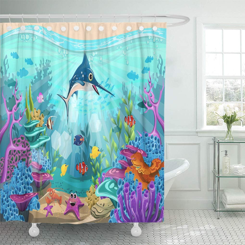Under The Sea Shower Curtain