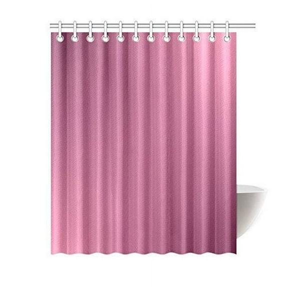 SUTTOM Burgundy And Maroon Ombre Bathroom Shower Curtain 60x72 inch
