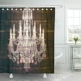 thumbnail image 1 of SUTTOM French Country Chic Barn Wood Rustic Vintage Wedding Bohemian Shower Curtain 66x72 inch, 1 of 1