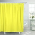 thumbnail image 1 of SUTTOM Modern Bright Solid Yellow Color Plain Lemon Primary Kids Shower Curtain 60x72 inch, 1 of 1