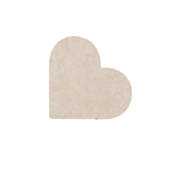 SUTWOEN 40x40cm Heart Shaped Fabric Photo Board Polyester Fiber Note Board For Wall Decor Photo Display Organizer For Youth Bedroom Living Room