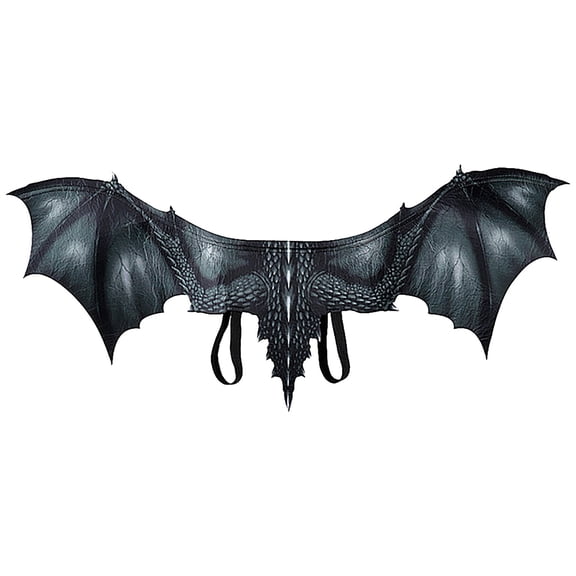 SUTWOEN Dragon Costume Wings Demon Eagle Animal Wings Halloween Mardi Gras Cosplay Accessory for Adult