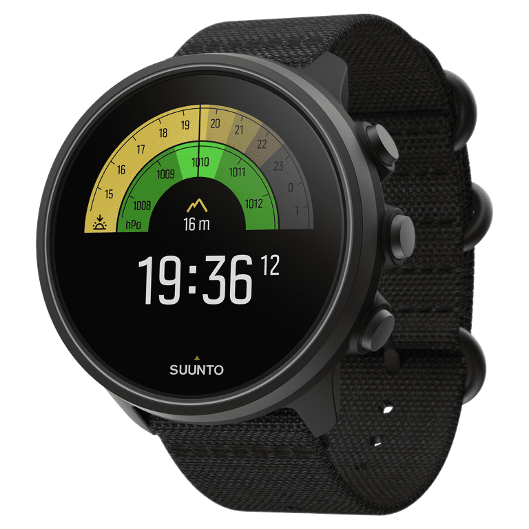 SUUNTO 9 BARO Charcoal Black Titanium Ultra-endurance GPS Watch