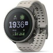 Suunto Vertical Unisex Titanium Solar Watch, 49mm Case Diameter, Titanium Bezel, Sand Silicone Strap, One Size