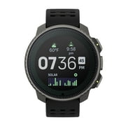 Suunto Vertical Adventure GPS Solar Titanium Watch, All Black, Large Screen, Offline Maps, Solar Charging