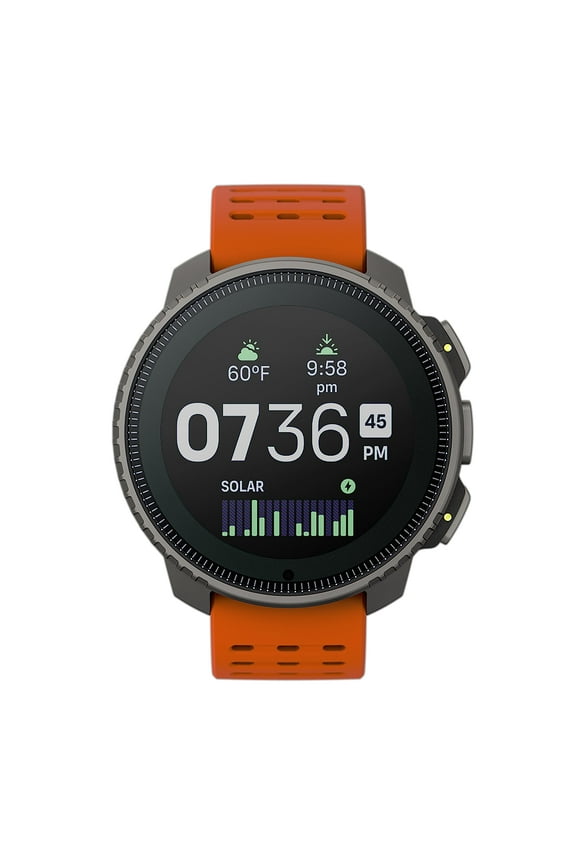 Vertical: Adventure GPS Watch, Large Screen, Offline Maps, Solar Charging