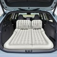 thumbnail image 1 of SUV Air Mattress Camping Bed Cushion Pillow Portable Inflatable Car Air Bed with Inflatable Pump Soft Flocked Surface Sleeping Pad Mattress for Car Road Trips & Outdoor Camping (Grey), 1 of 18