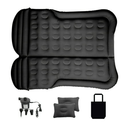 SUV Air Mattress with Electric Pump - Thickened Inflatable Car Bed for Camping, Road Trips & Travel"​​