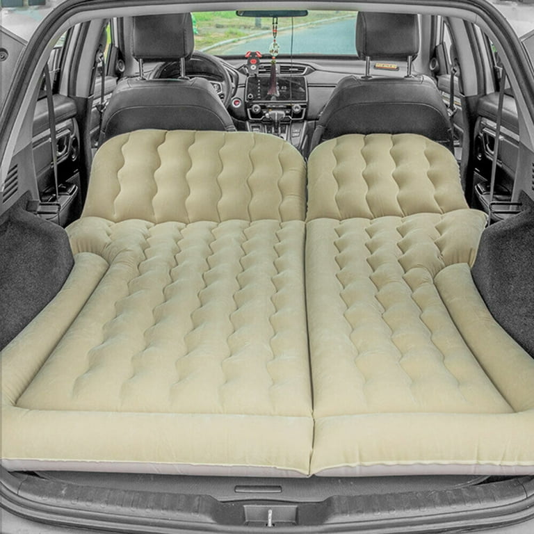 SUV Car Air Mattresses Inflatable Mattress Removable Air Bed Camping with Cushion Pump