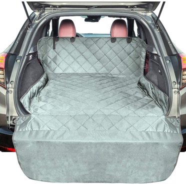 Oasser SUV Cargo Liner For Dogs Waterproof Pet Trunk Cover With Bumper