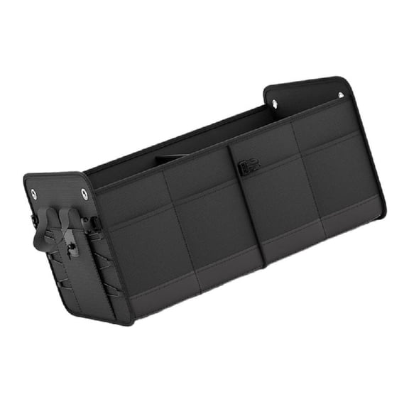 SUV Cargo Storage Container Storage Box Foldable Automotive Cargo Storage Tool Car Trunk Storage with Pocket