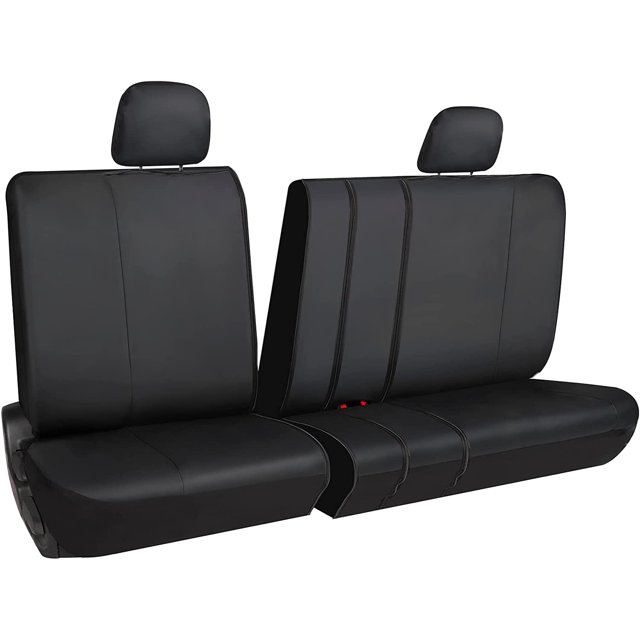 SUV Rear Bench Seat Cover for All 2nd or 3rd Row Split Folding Back