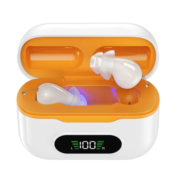 SUWU 16-Channel True Hearing Aids, Virtually Invisible OTC Hearing Aids for Seniors with Noise Reduction, No Whistling Digital Hearing Aids with Feedback Cancellation, Comfort Design