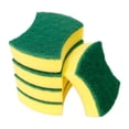 thumbnail image 1 of SUWU 5 Count, Double-Sided Scrubber Sponge for Kitchen Cleaning, Non-Scratch Sponges for Dishes, Efficient Scouring Pad for Pot, Pan, Household, Cookware, 1 of 9