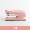 thumbnail image 1 of SUWU Desktop Stapler with 25 Sheet Capacity,Small staplers,Mini staplers,Office Stapler,Pink, 1 of 8