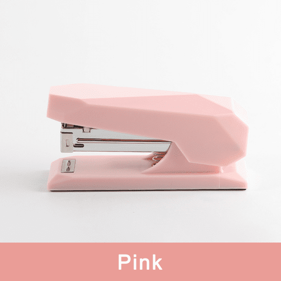 SUWU Desktop Stapler with 25 Sheet Capacity,Small staplers,Mini staplers,Office Stapler,Pink