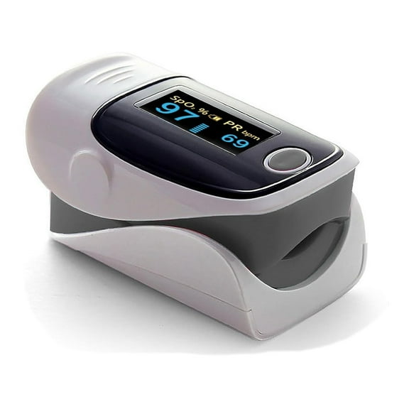 SUWU Finger Pulse Oximeter Pulse Blood Oxygen Monitor- 4 Color Screen Display For Sports Use,Black