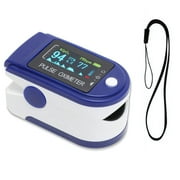 SUWU Finger Pulse Oximeter and OLED Display,, Accurate Fast Sp02 Reading Oxygen Meter, Heart Rate Monitor for Adult Child with Lanyard