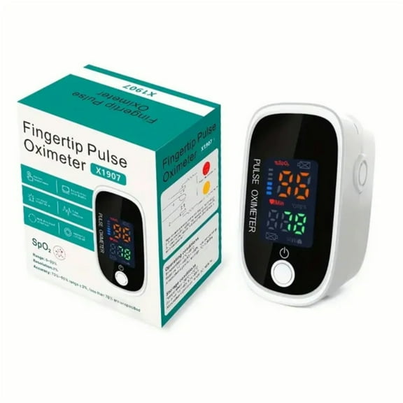 SUWU Fingertip Pulse Oximeter with HD Color Display Ideal for All Ages, 36V Voltage, Compact & Easy-to-Use Des