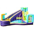 thumbnail image 1 of Best Inflatable Splash Water Slide Animal Shaped Bounce House Castle Splash Water Pool With Blower 2 Slide w/Climbing Wall, 1 of 9